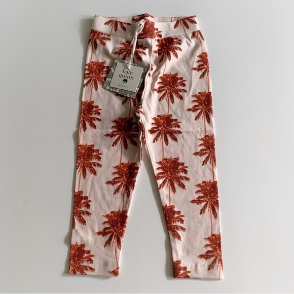 Kate Quinn Palm Tree Print Leggings - Picture 1 of 4